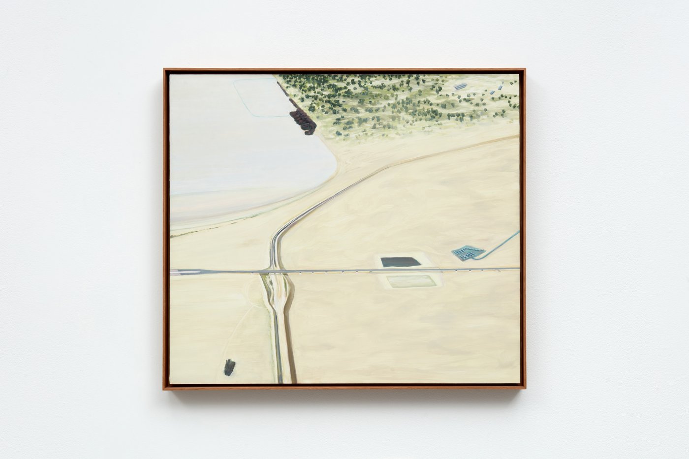 Carol Rhodes, Sea and Motorway, 1998