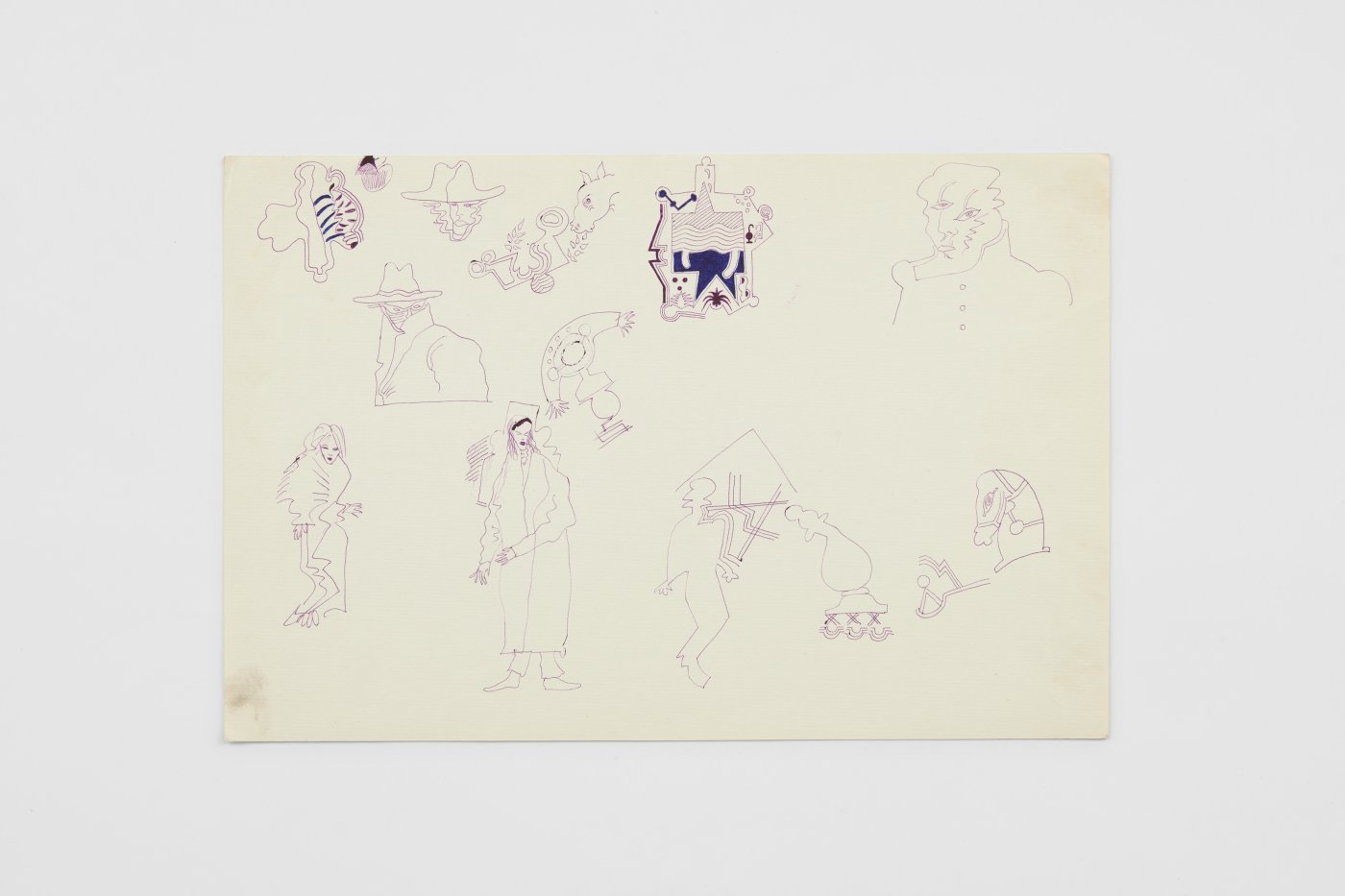 Karlo Kacharava, Untitled (diagrams), 1989