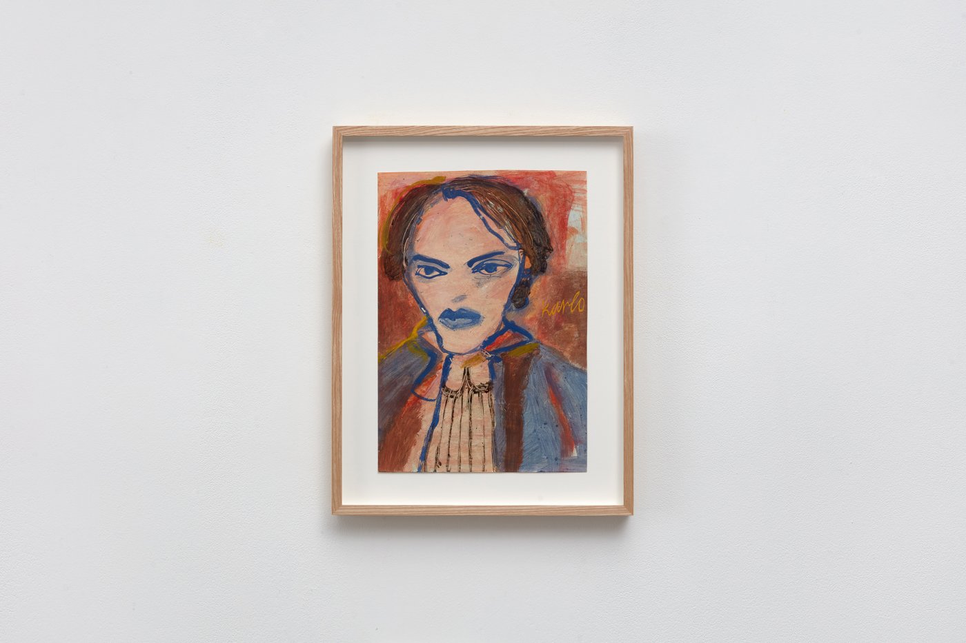 Karlo Kacharava, Portrait, 1991