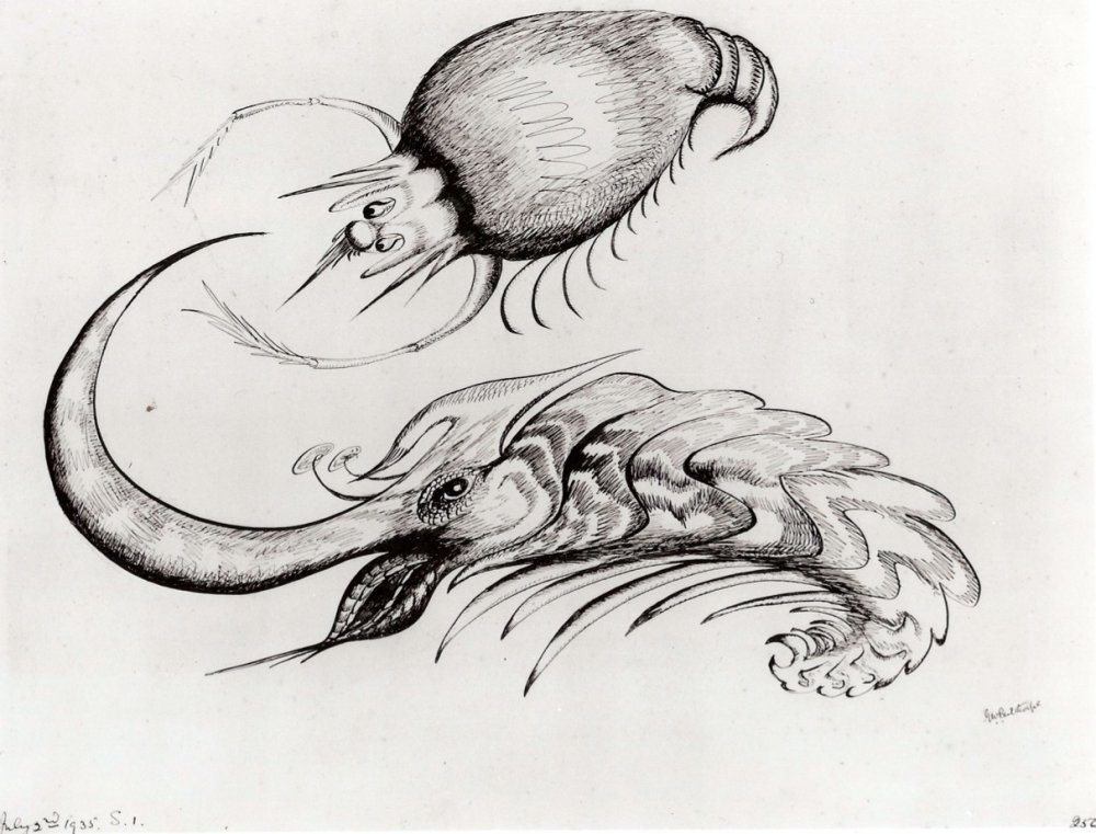 Grace Pailthorpe, Crustacean Caress, 1935