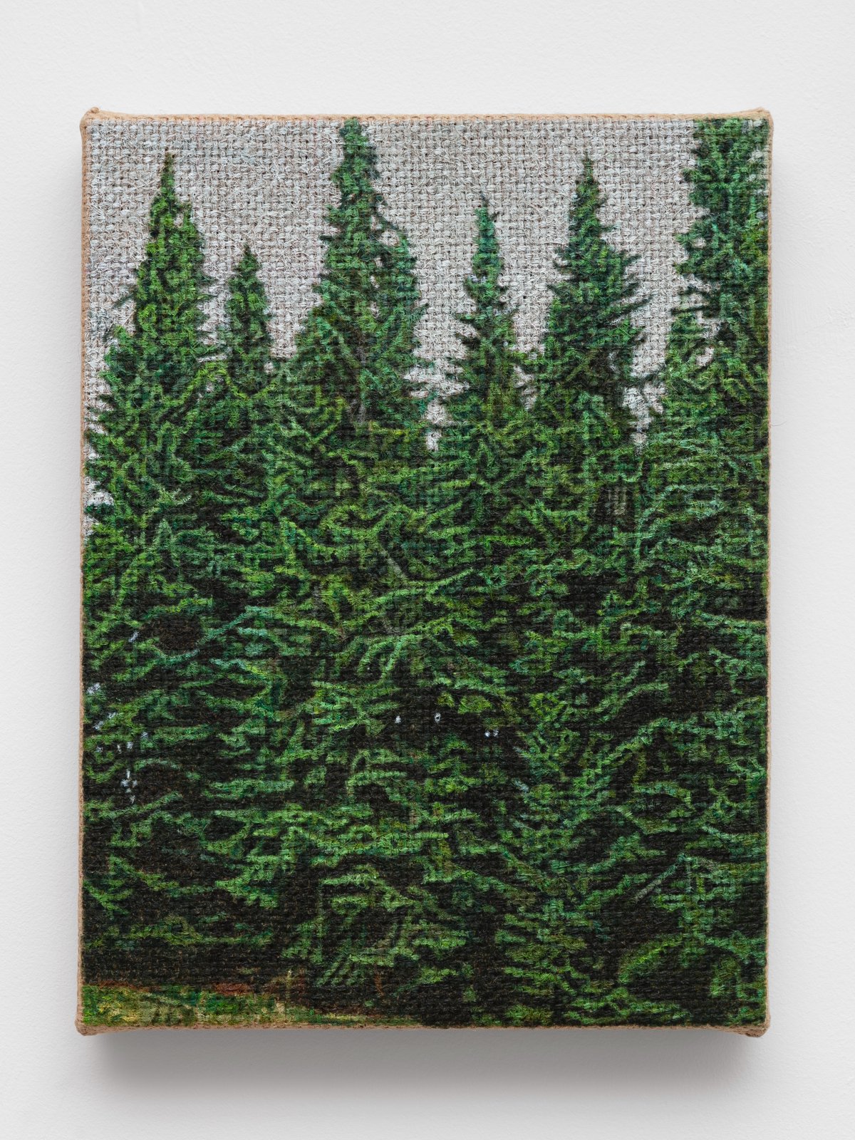 Jennifer J. Lee, Spruce Trees, 2021