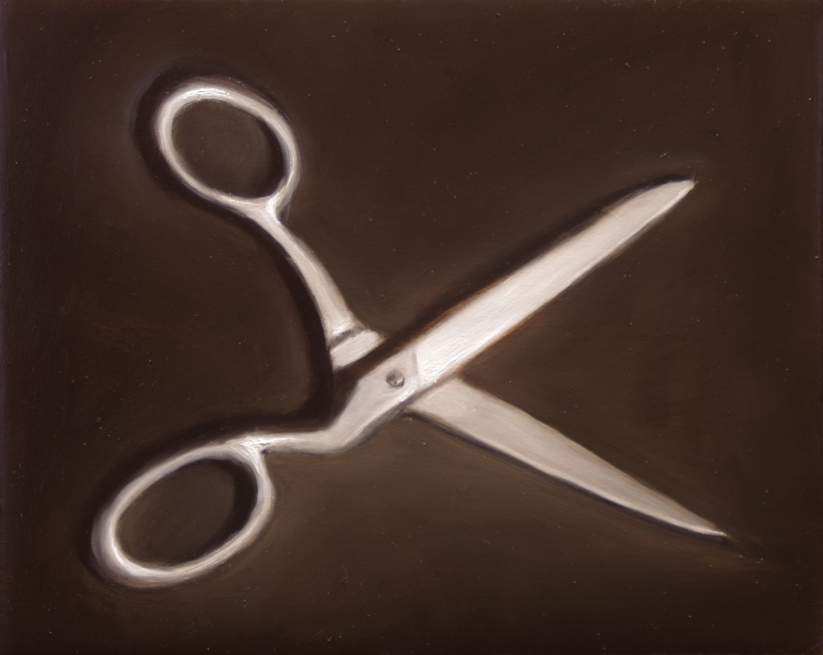 Ken Currie, Scissors, 2020