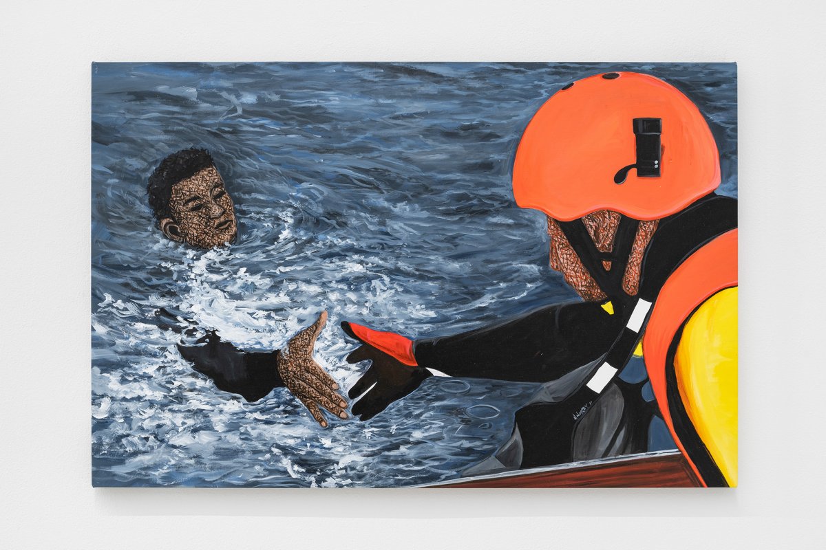 Hamid Nii Nortey, Rescue from the Mediterranean, 2021, 2020