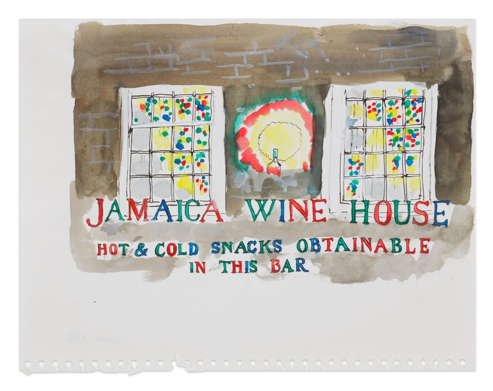 Karen Kilimnik, Jamaica Wine House, 1976