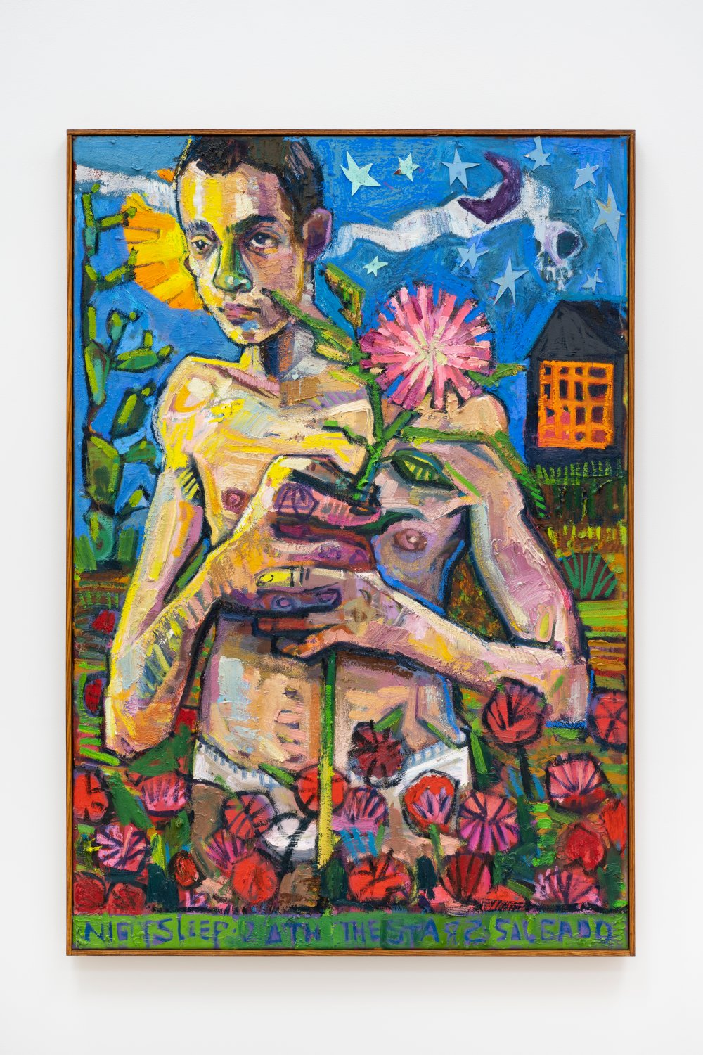 Andrew Salgado, A Chrysanthemum for Derek Jarman, 2022