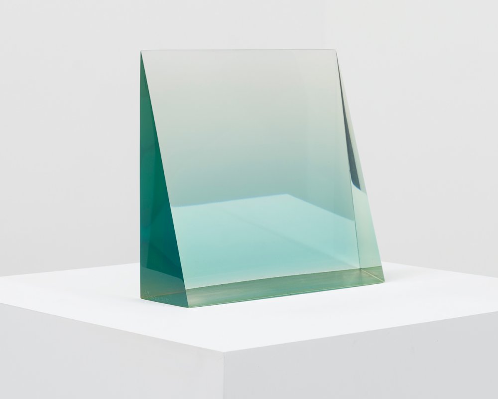 Peter Alexander, Untitled (Green Wedge), 1967