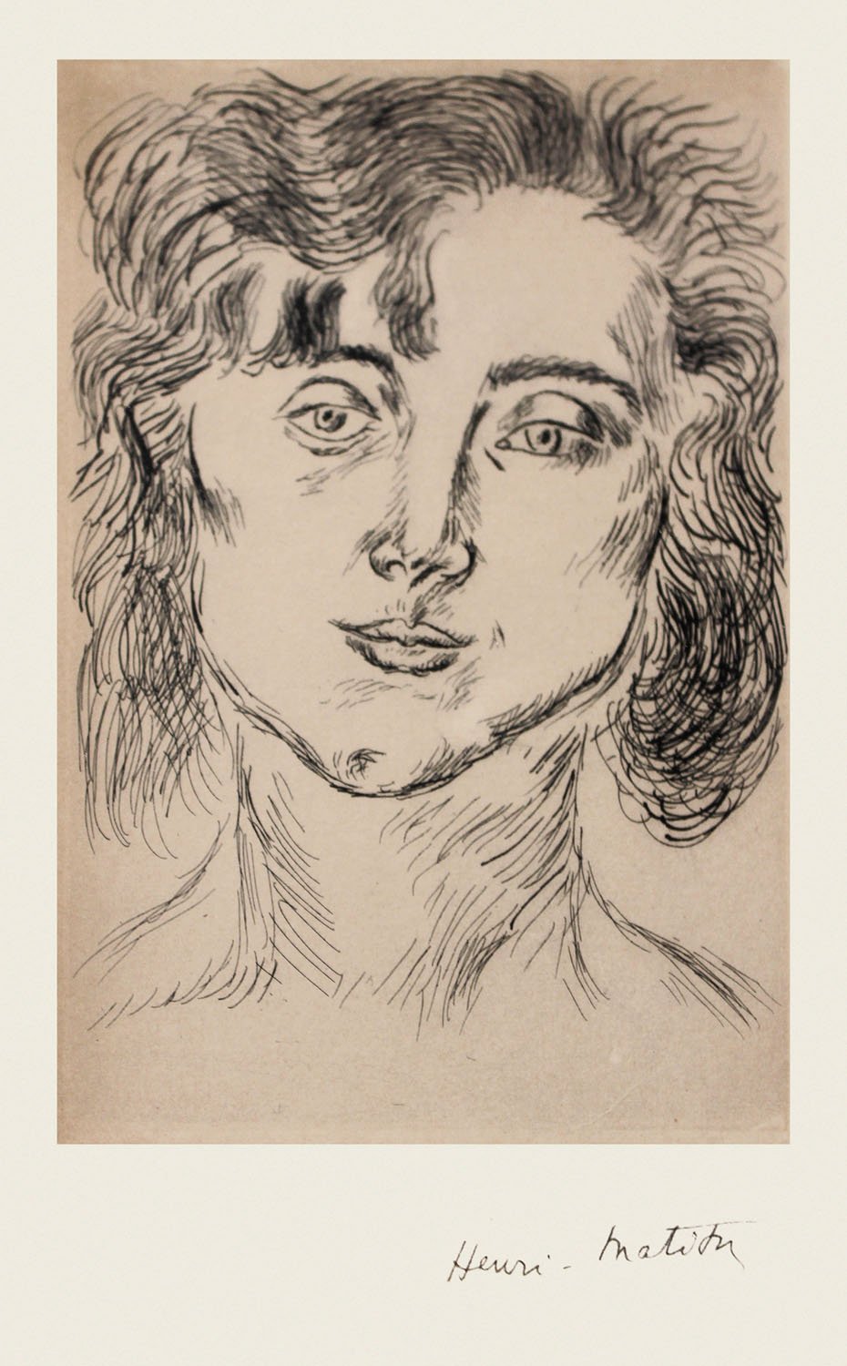 Henri Matisse, Portrait of Mlle. Marguerite Matisse, 1920
