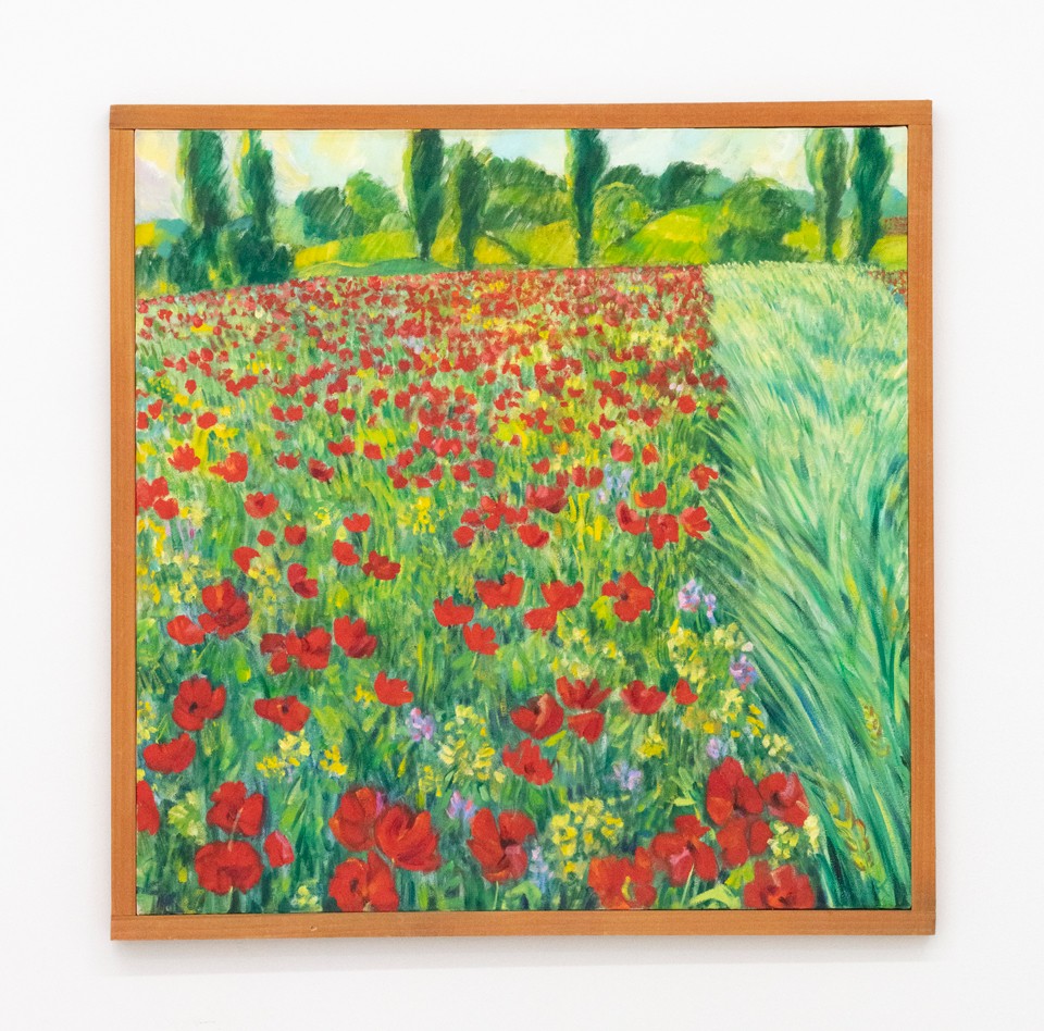 Karl Stuecklen, Poppies and Young Wheat (Normandy), 1999