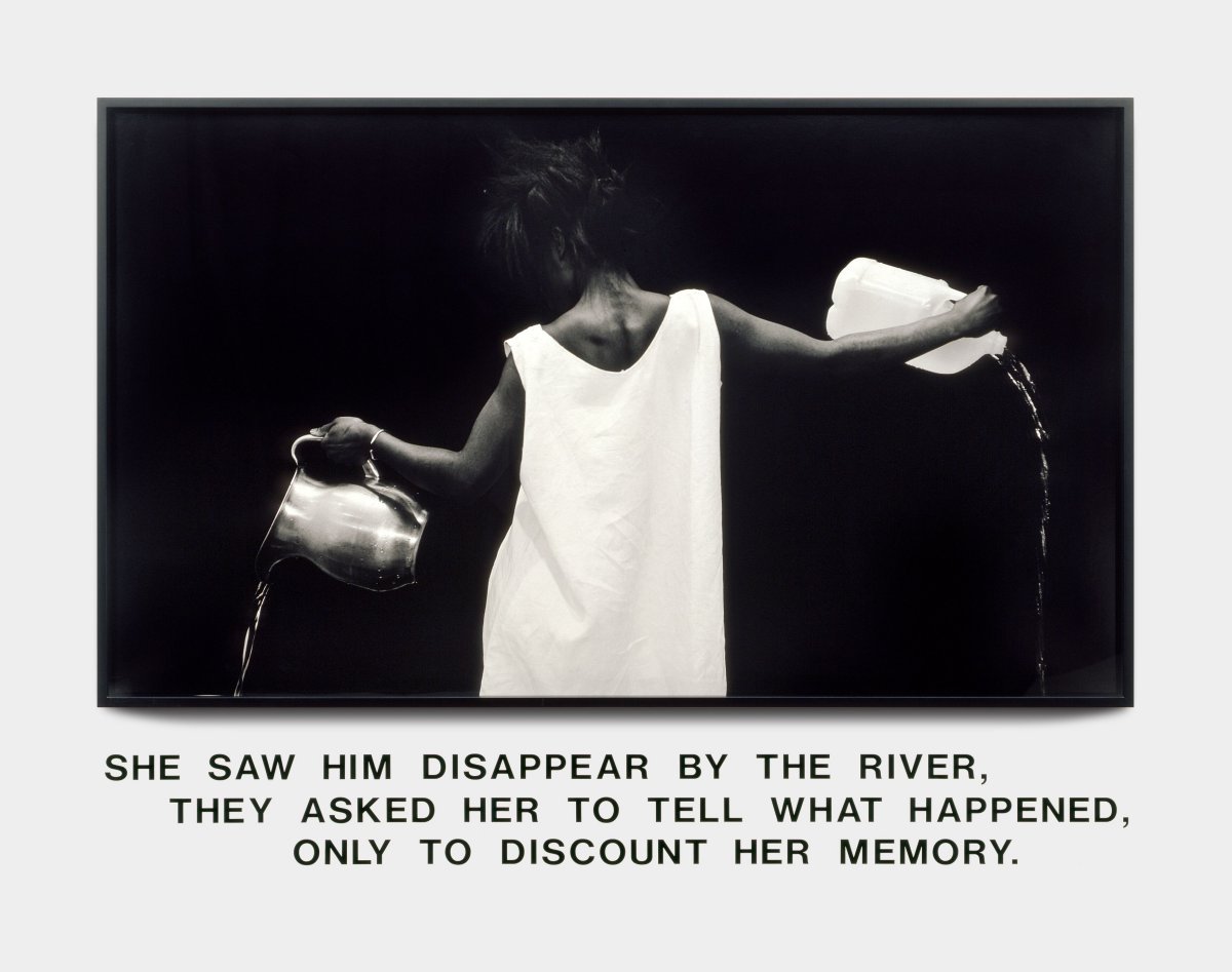 Lorna Simpson, Waterbearer, 1986