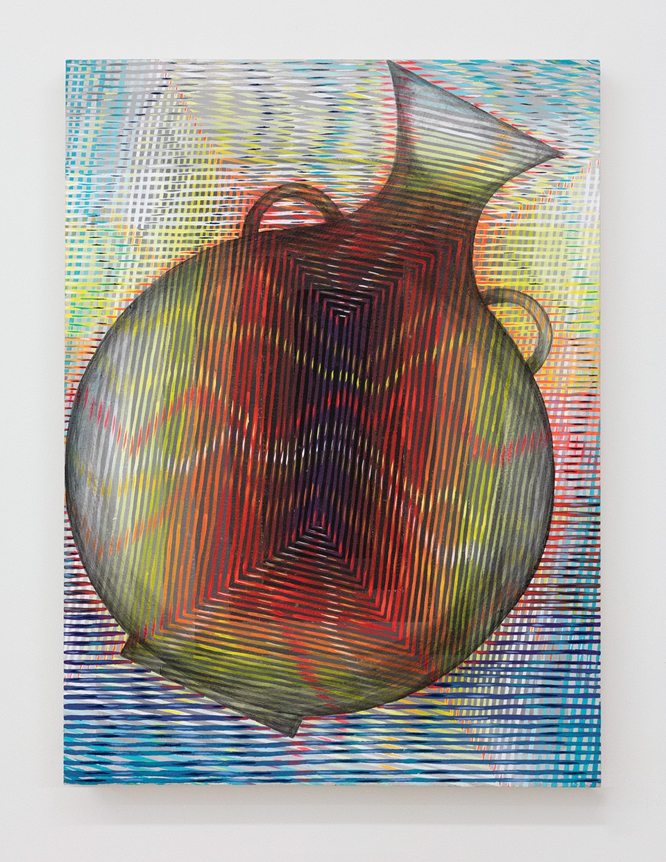 Andrew Schoultz, Vessel 1 (Vortex), 2022