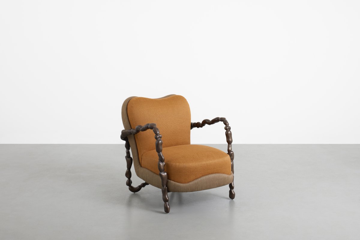 Mattia Bonetti, Armchair 'Pebbles', 2022