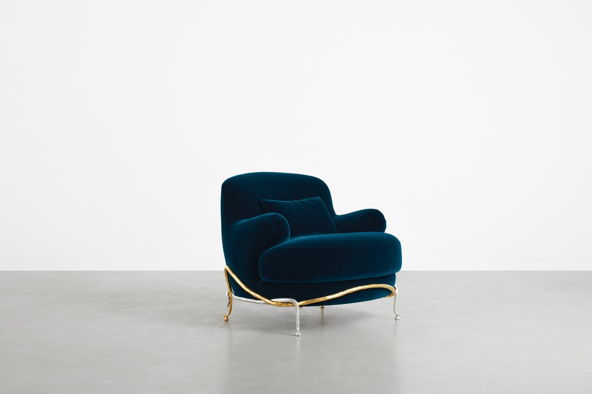 Mattia Bonetti, Armchair 'Monaco', 2022