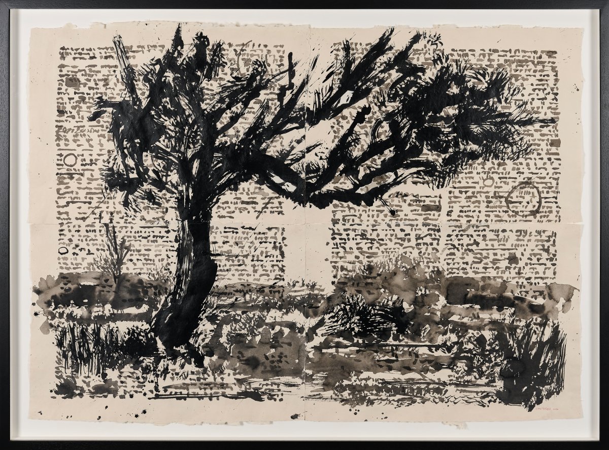 William Kentridge, Untitled (Tree I), 2022