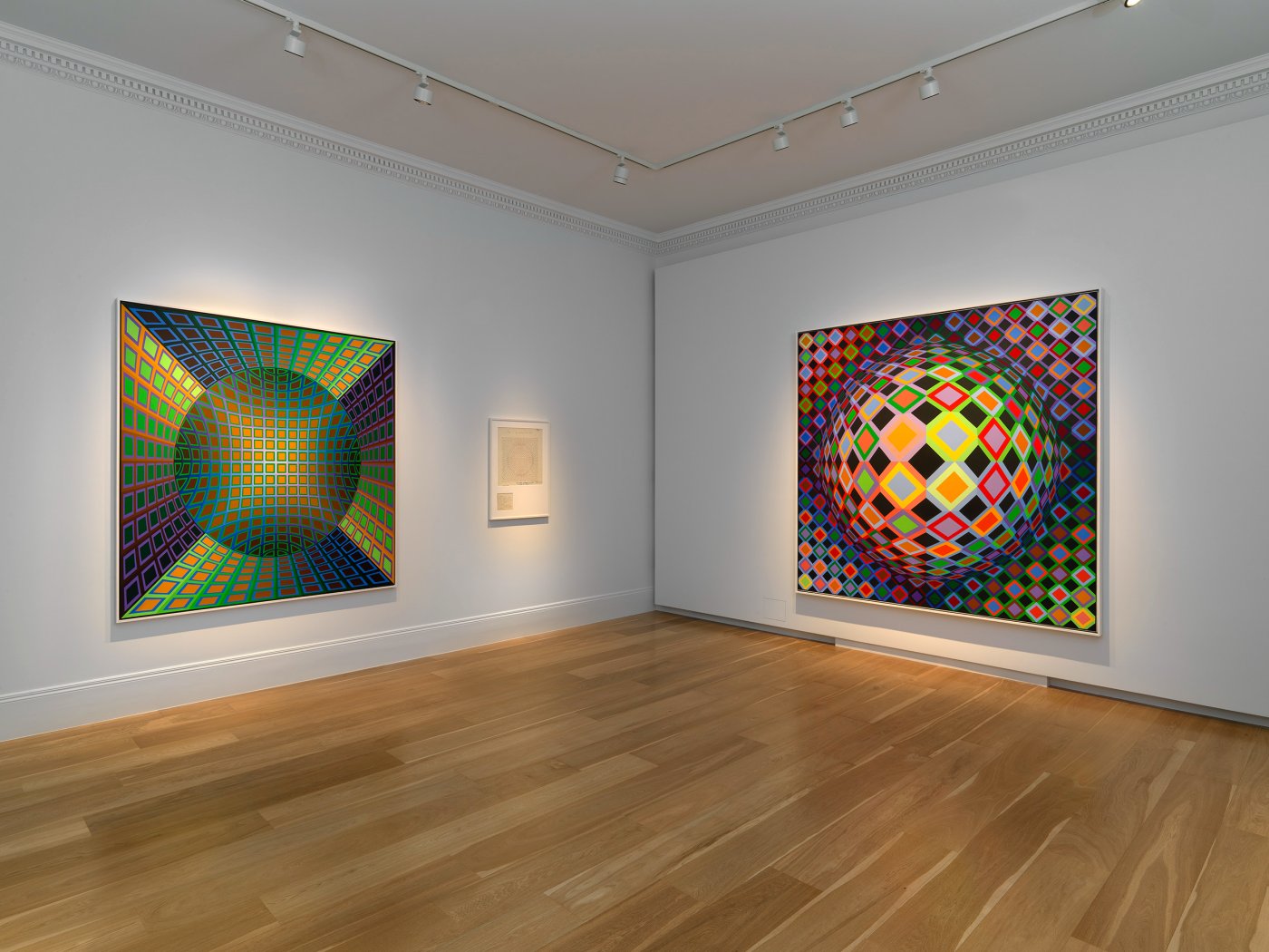 VICTOR VASARELY. Einstein in the Sky with Diamonds at Mazzoleni