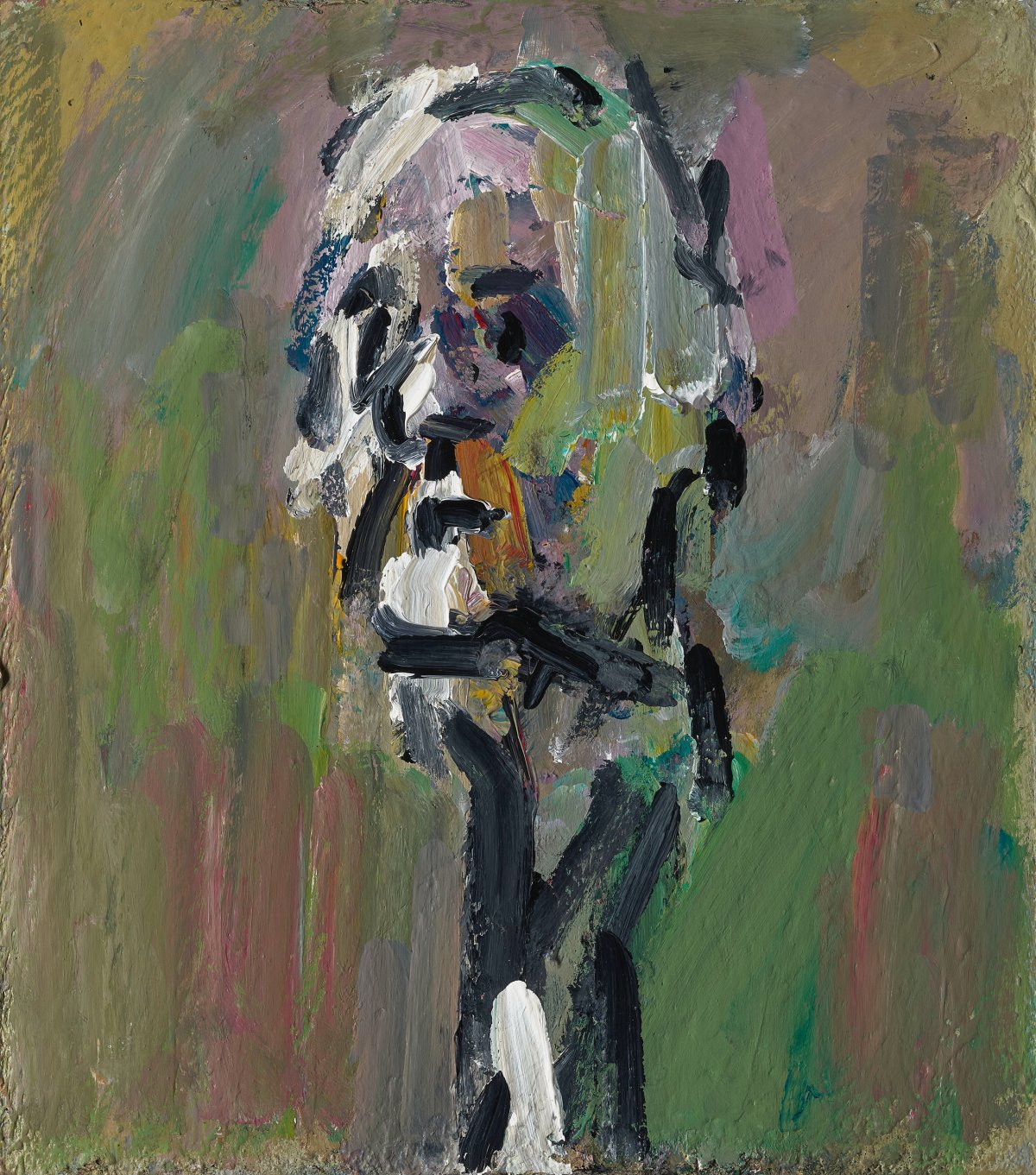 Frank Auerbach, Self Portrait III, 2021