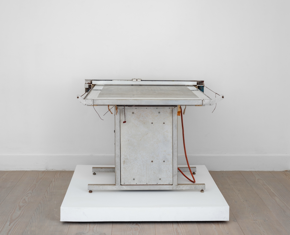 Harold Cohen, Drawing Machine (Desk), 1980