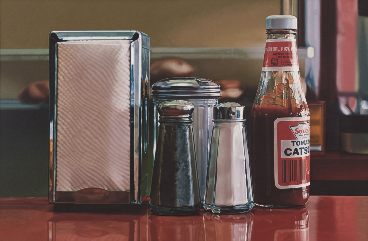 Ralph Goings, Still Life (Color Pick), 1982