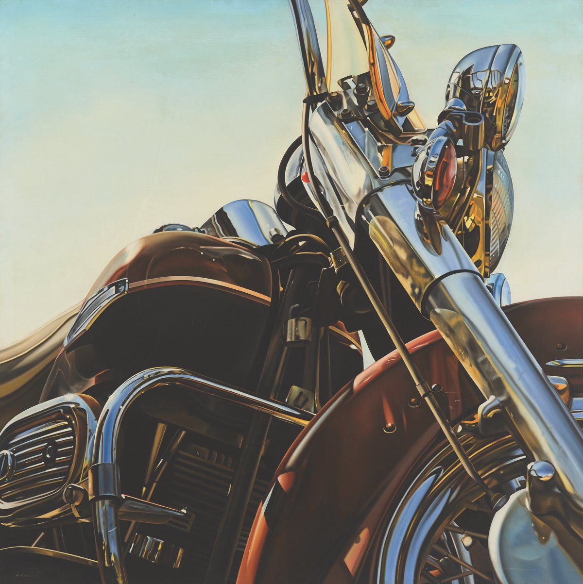 David Parrish, Harley Davidson, 1971