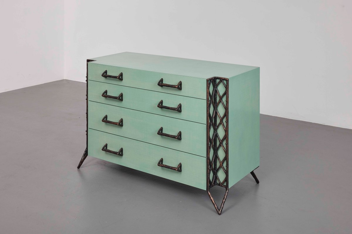 Mattia Bonetti, Chest of Drawers 'Lozenge', 2023