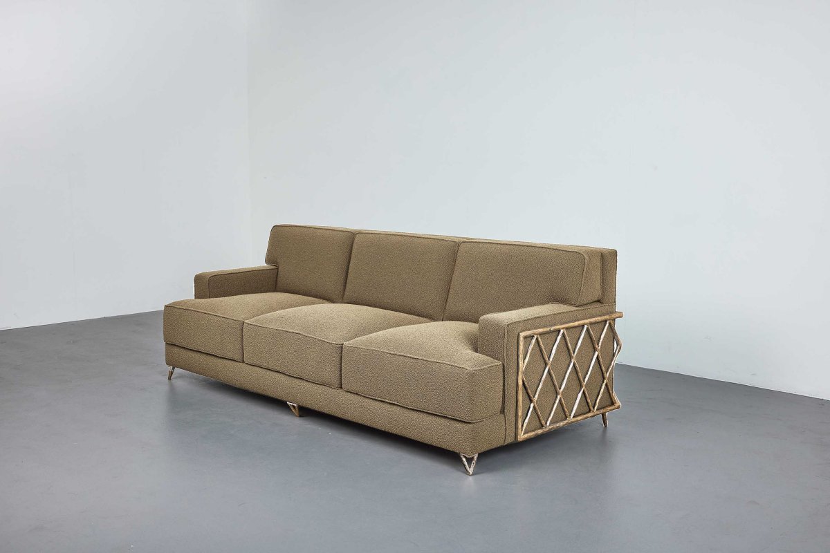 Mattia Bonetti, Sofa 'Lozenge', 2023