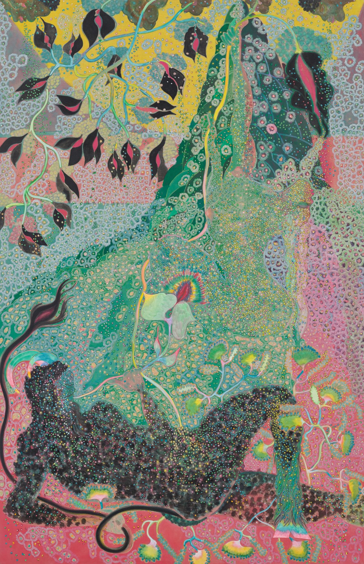 Chris Ofili, The Swing, 2020-2023