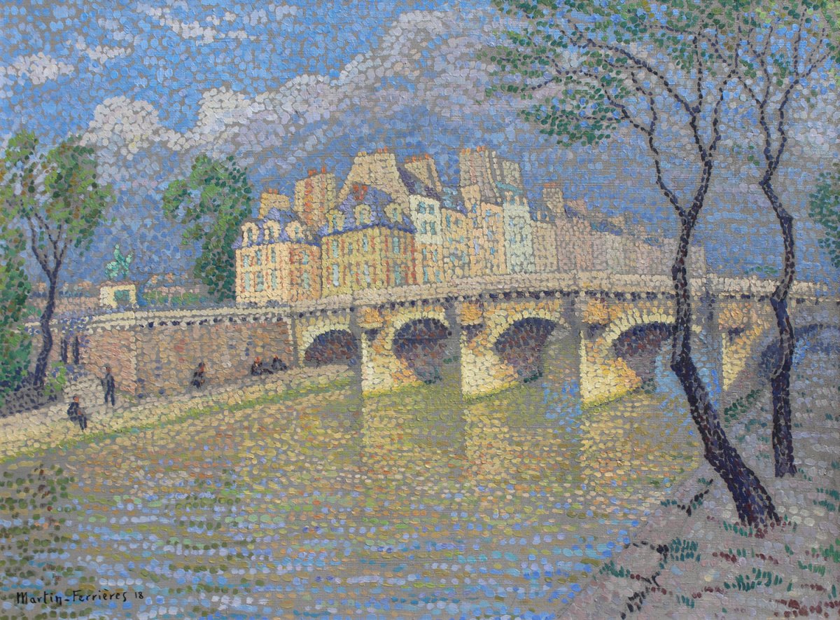 Jacques Martin-Ferrières, Henri IV et le Pont Neuf, 1918