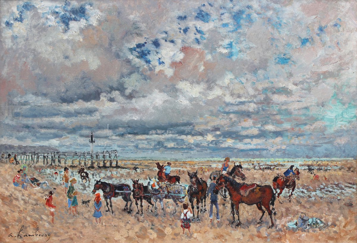 André Hambourg, Les petits chevaux, maree basse, 1964