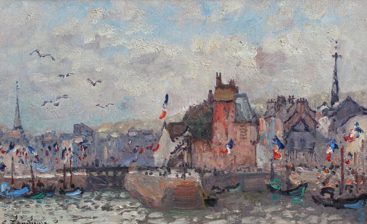 André Hambourg, A Honfleur jour de fête