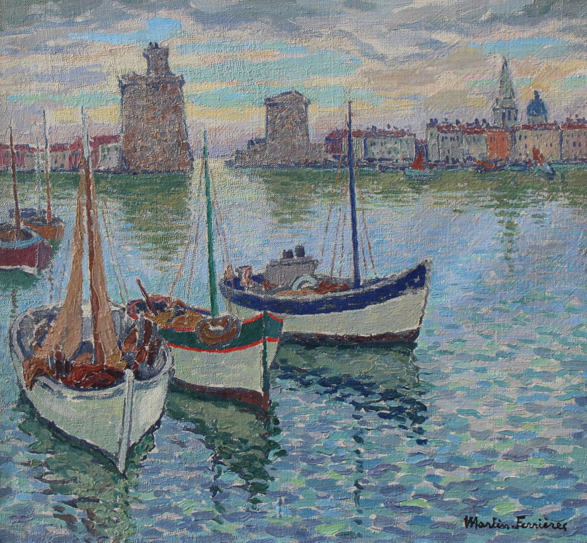 Jacques Martin-Ferrières, Le port de la Rochelle