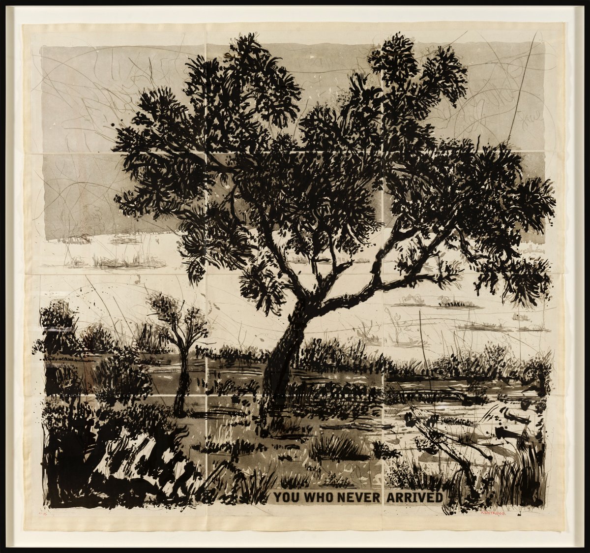 William Kentridge, You Who Never Arrived, 2021