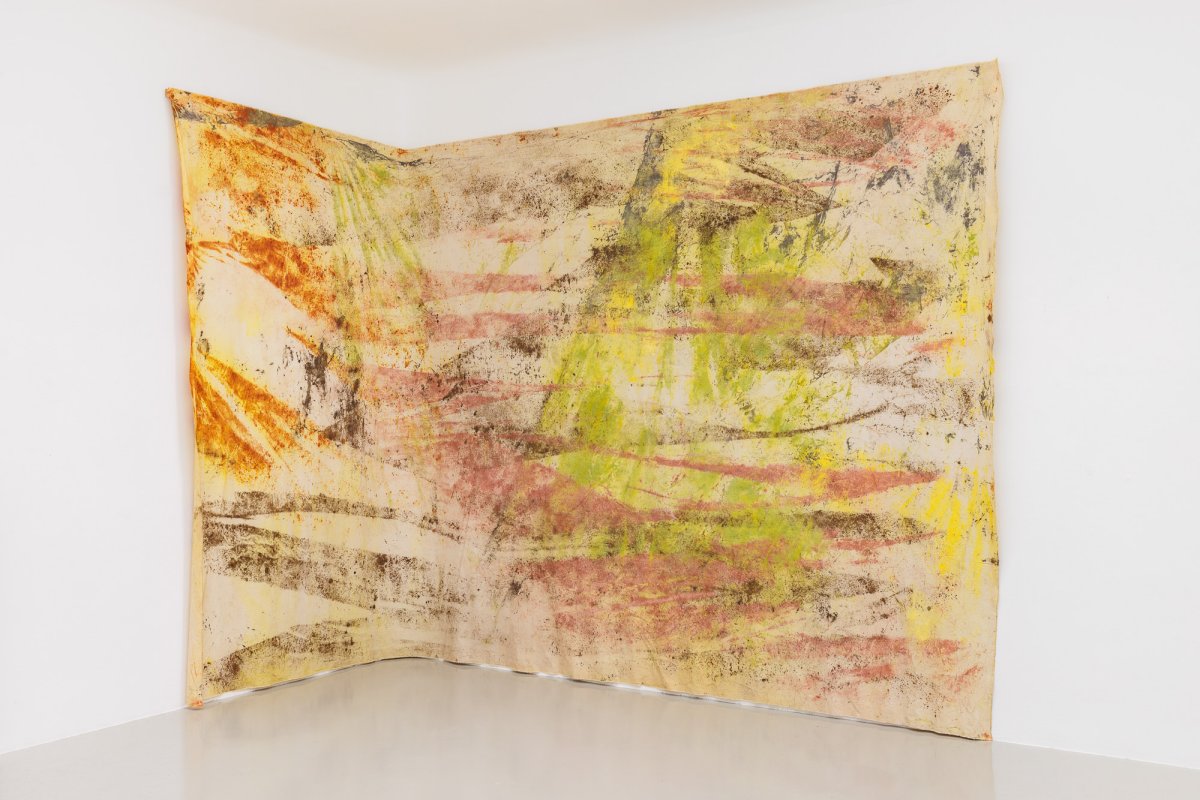 Jessica Warboys, Sea Painting Dunwich, 2020