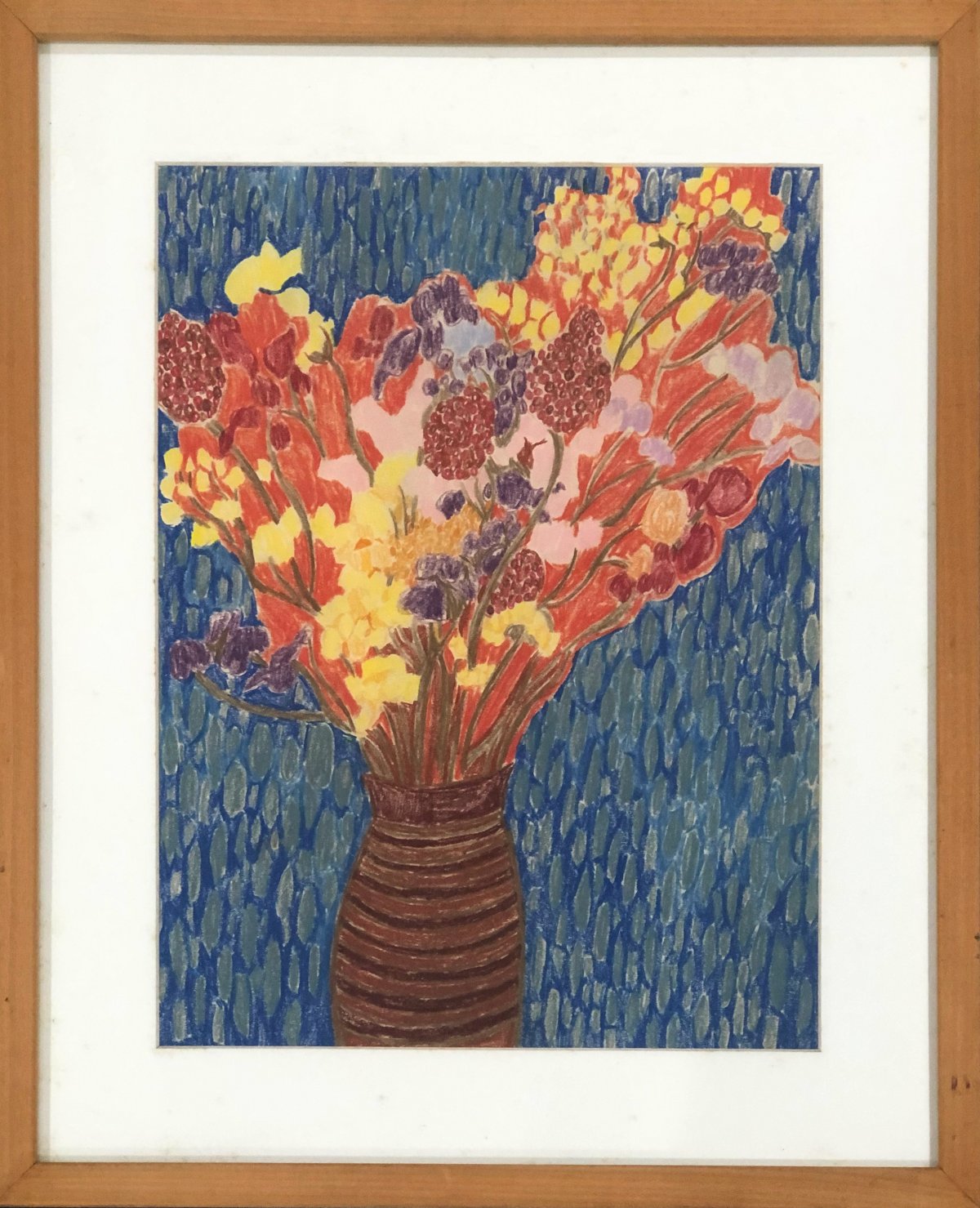 Lynne Drexler, Vase of Flowers, 1985