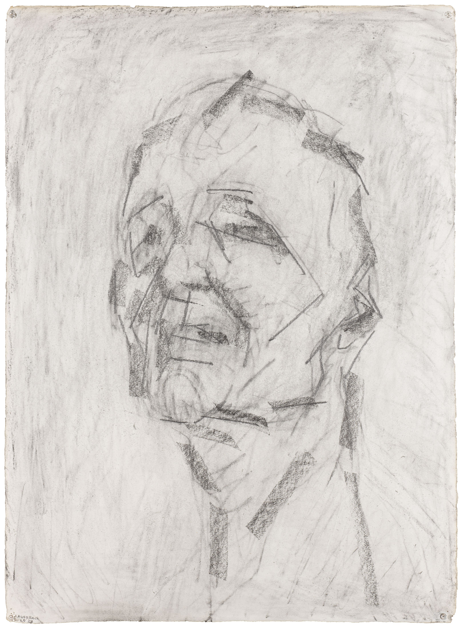 Frank Auerbach, Self-Portrait II, 2023