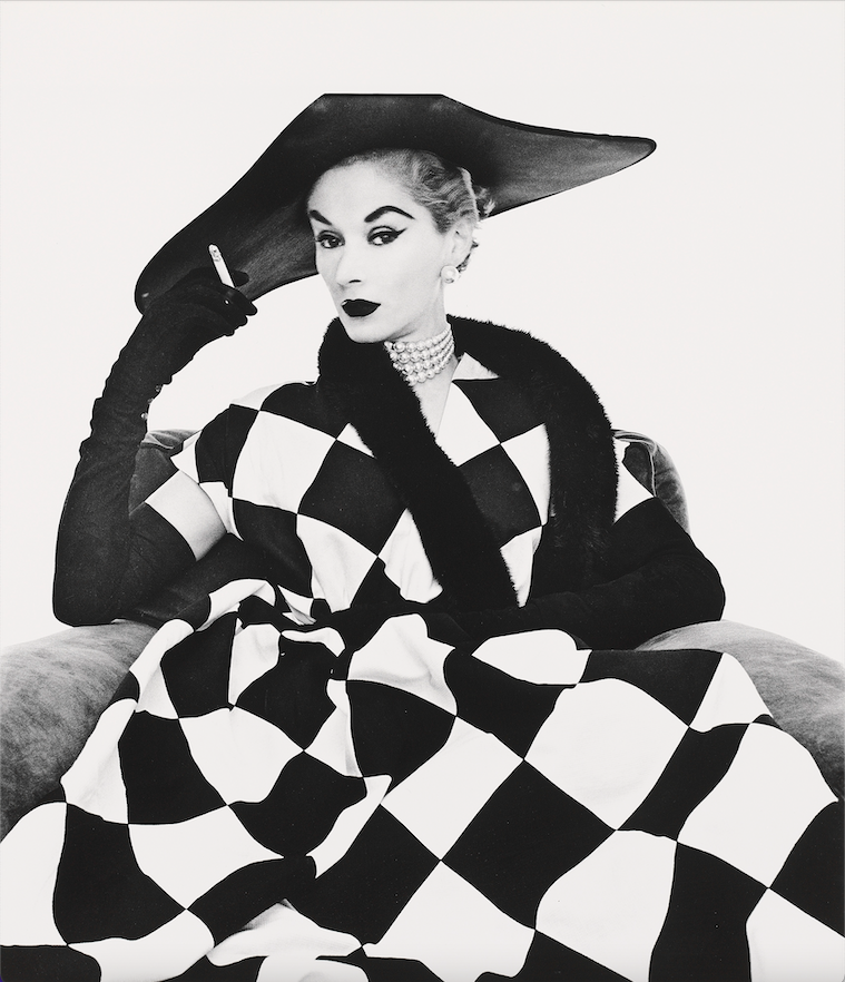 Irving Penn, Harlequin Dress, New York, 1950