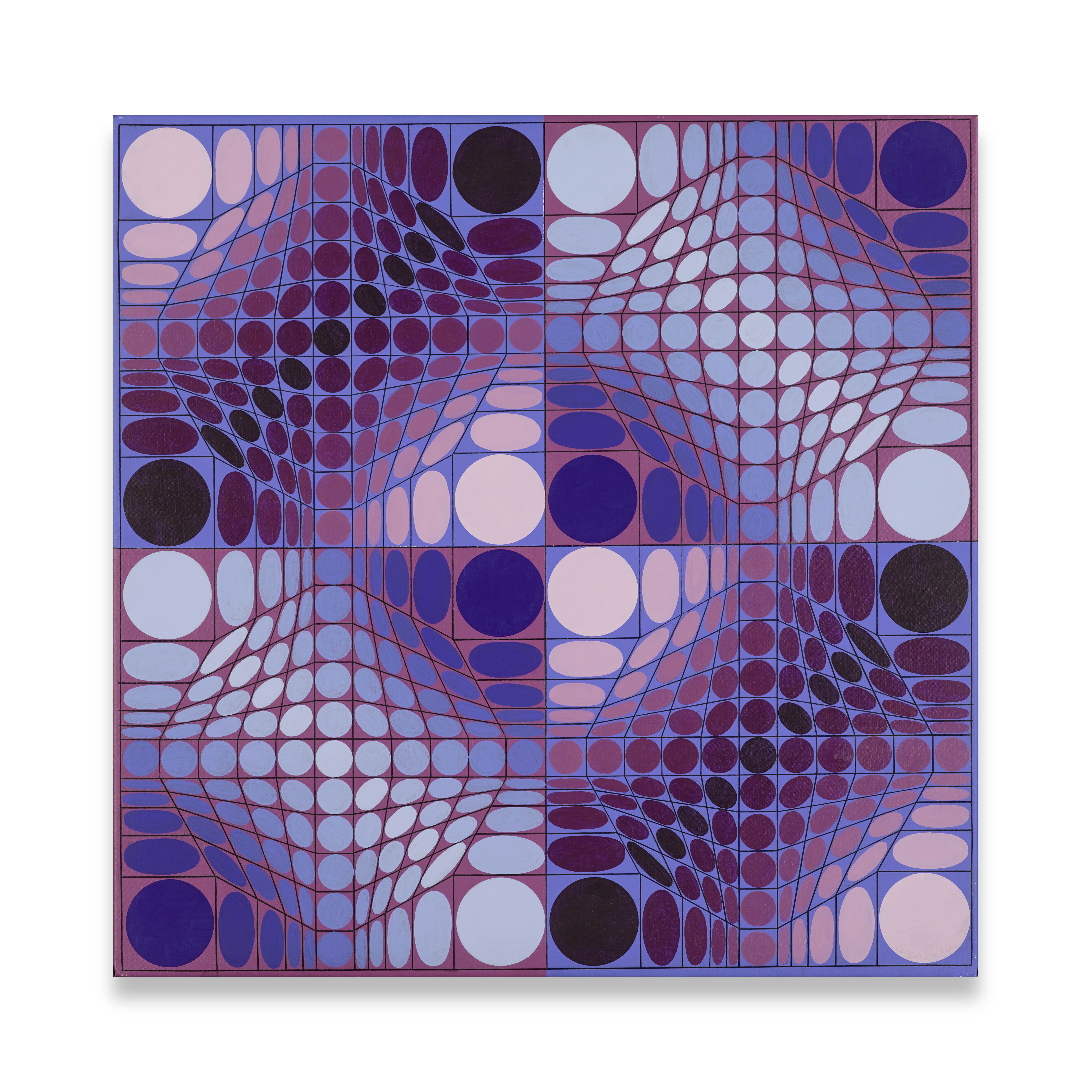 Victor Vasarely, Optik, 1988