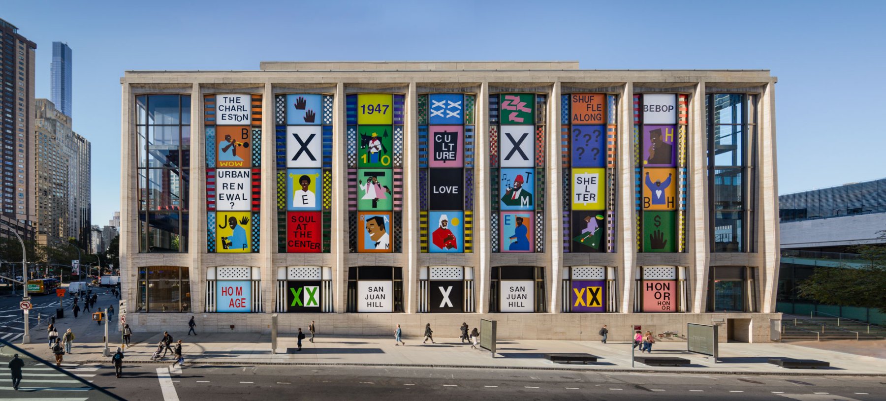 Image for Nina Chanel Abney and Jacolby Satterwhite, at Lincoln Center