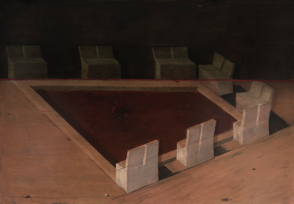 Alejandro Campins, Patio interior, 2023 