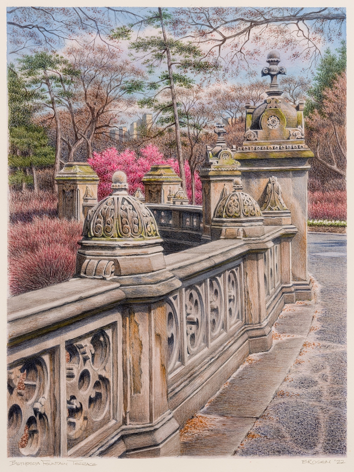 Frederick Brosen, Bethesda Fountain Terrace, 2022