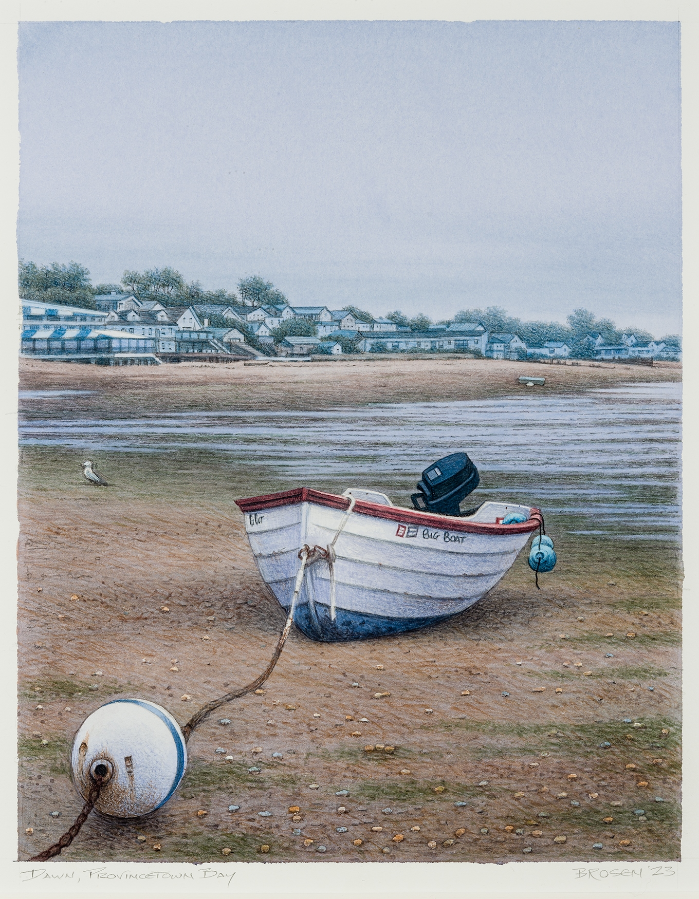 Frederick Brosen, Dawn, Provincetown Bay, 2023