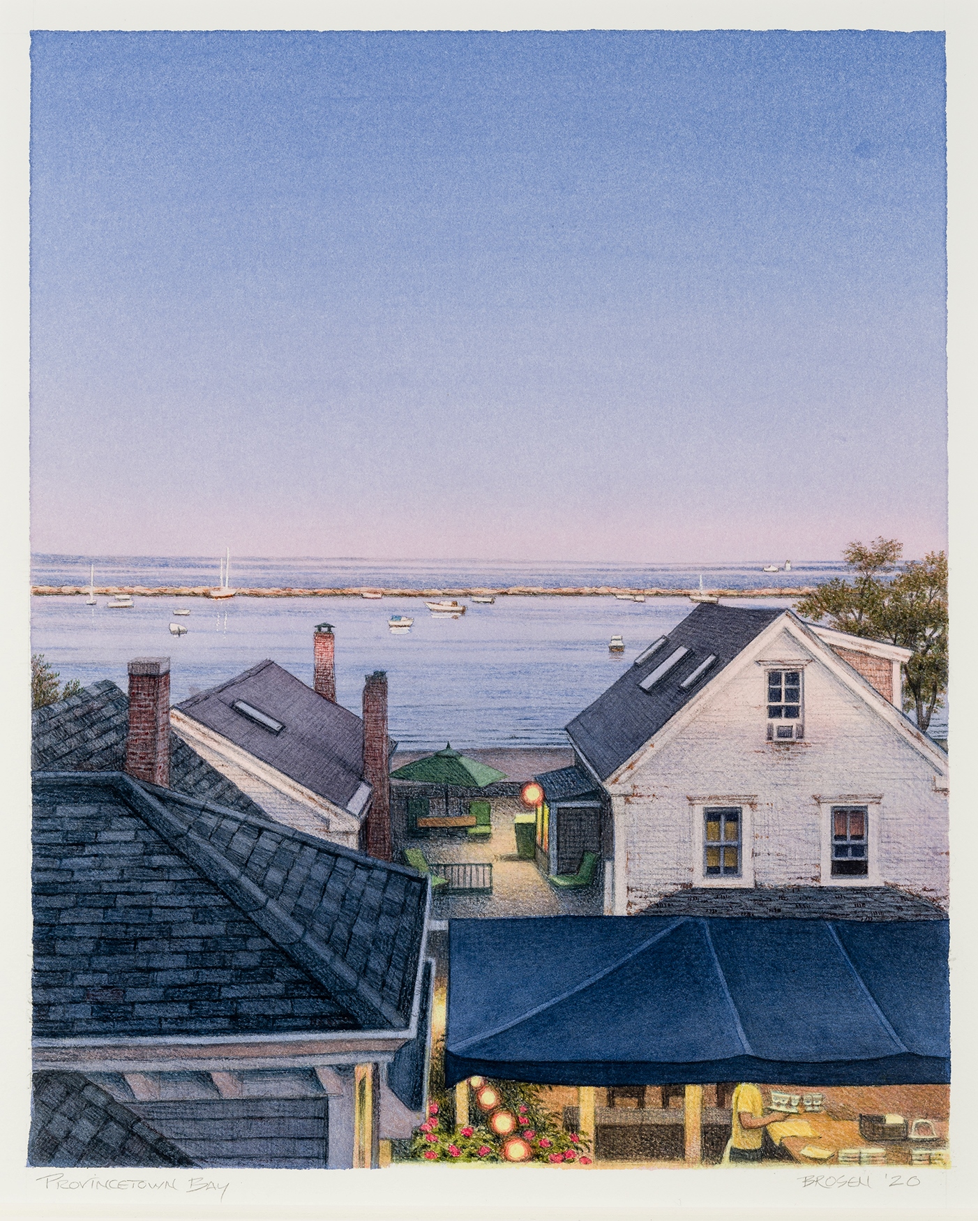 Frederick Brosen, Provincetown Bay, 2020