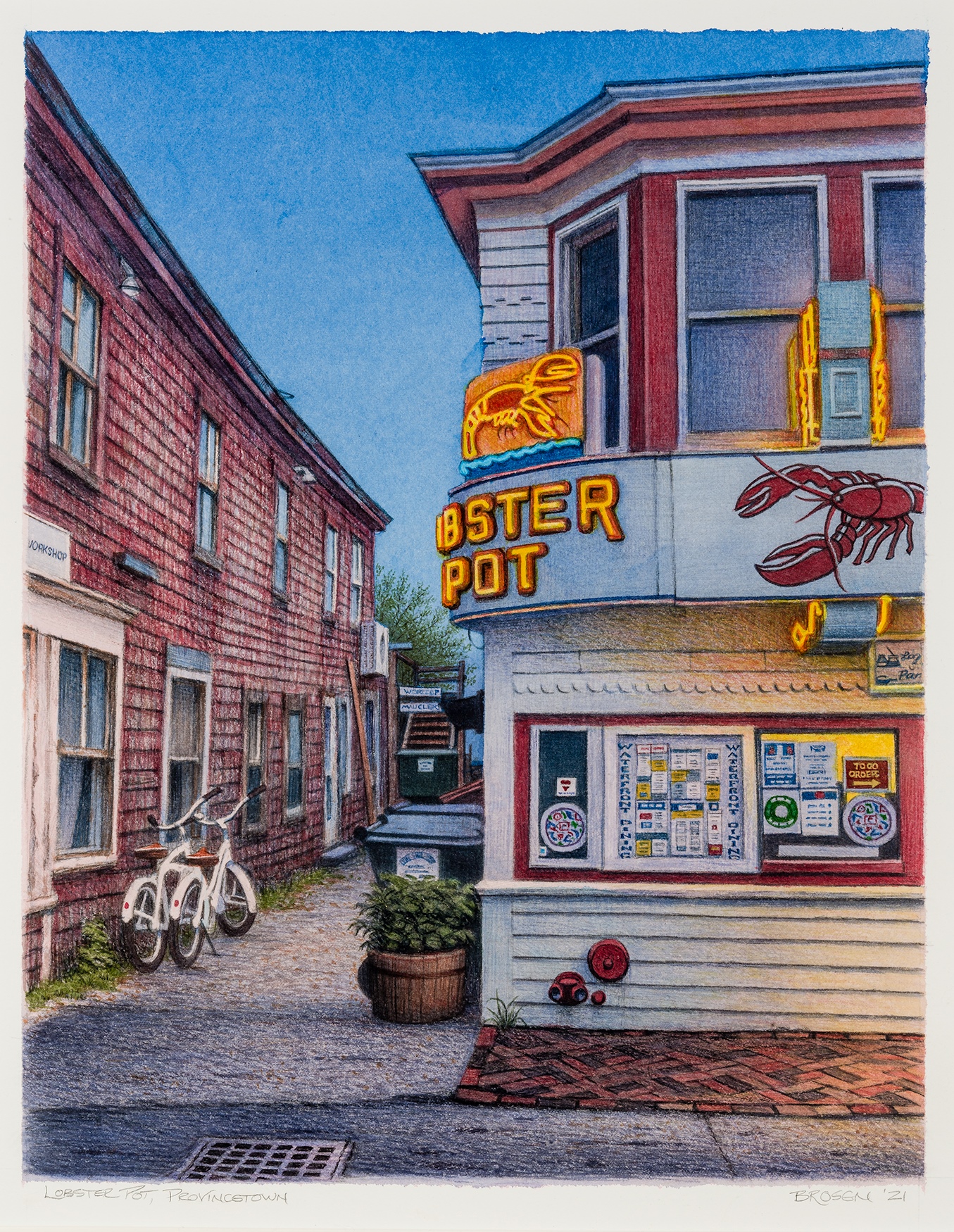 Frederick Brosen, Lobster Pot, Provincetown, 2021