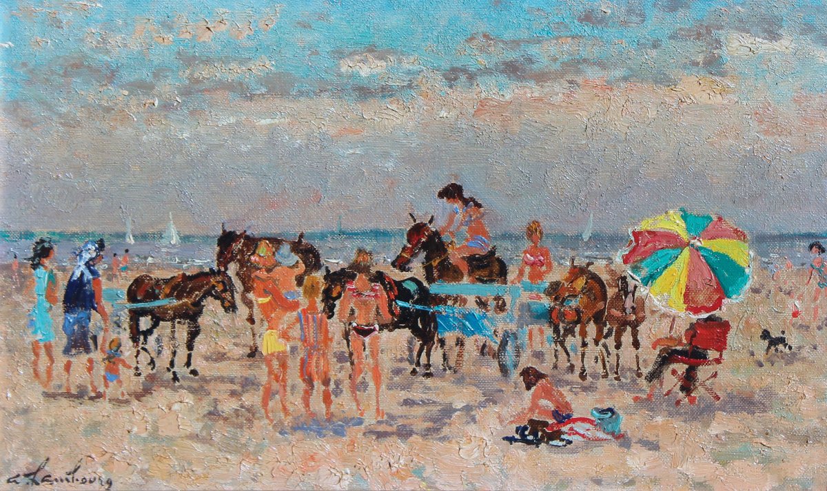 André Hambourg, Les petits chevaux de la plage, 1966