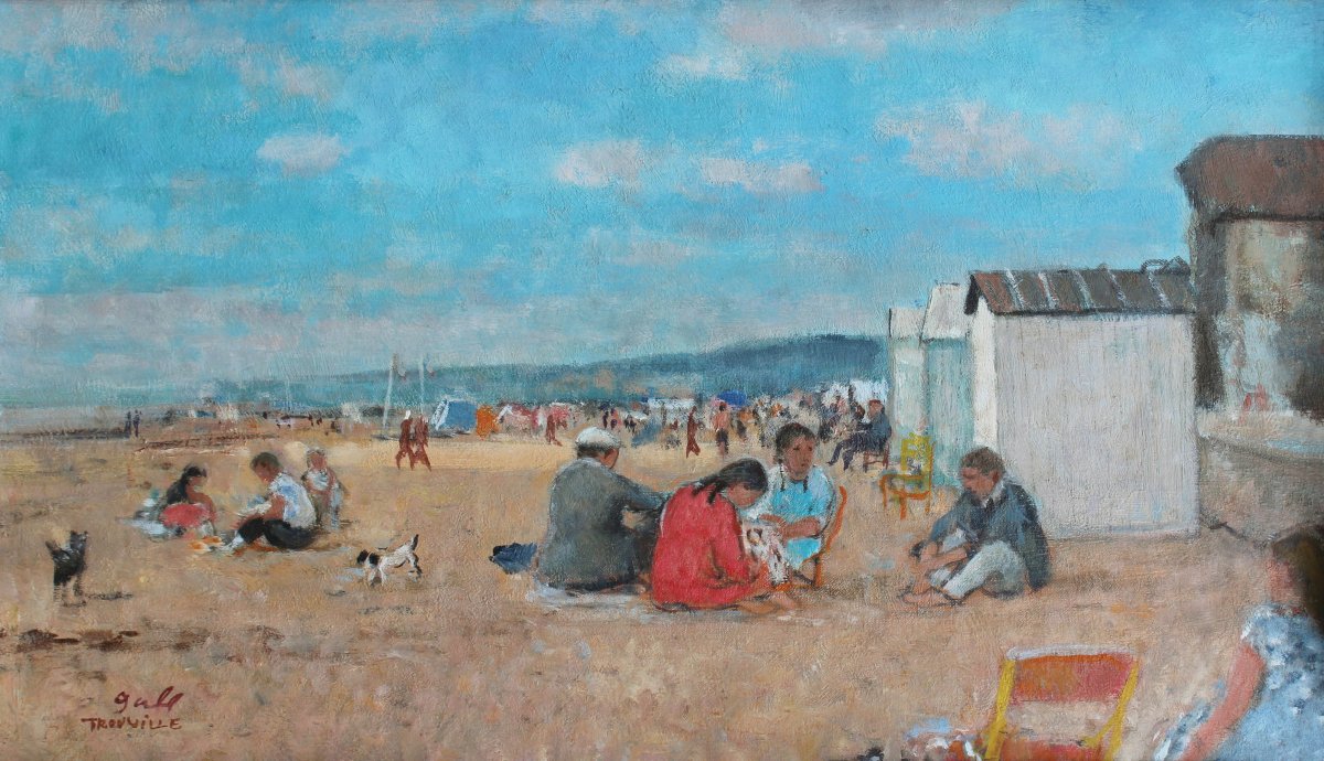 François Gall, La plage a Trouville