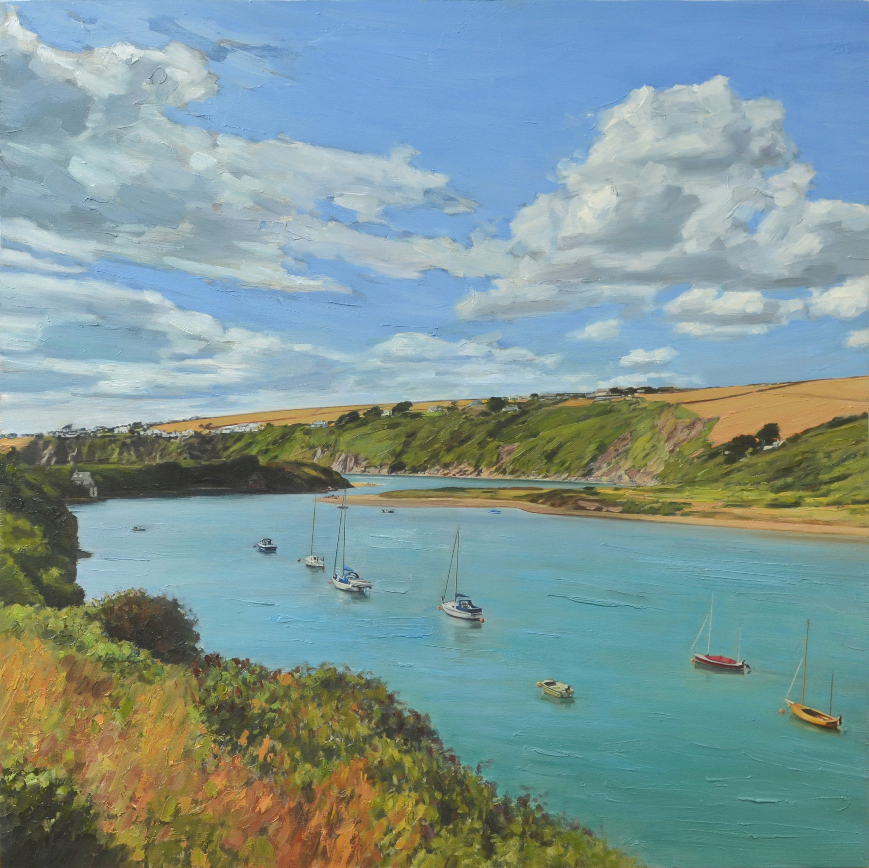 Philip Munoz, Avon Estuary, Bantham, 2024