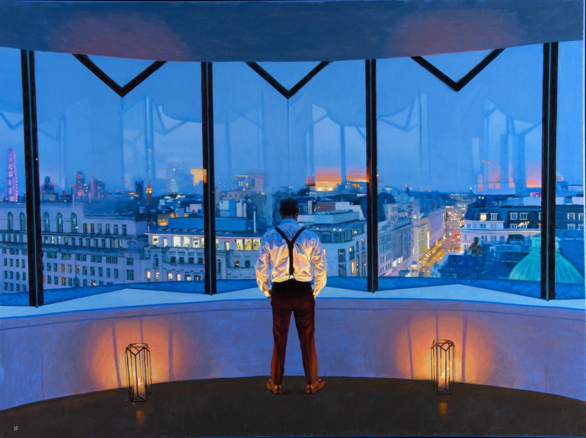 Iain Faulkner, Morning Glow, London II, 2023