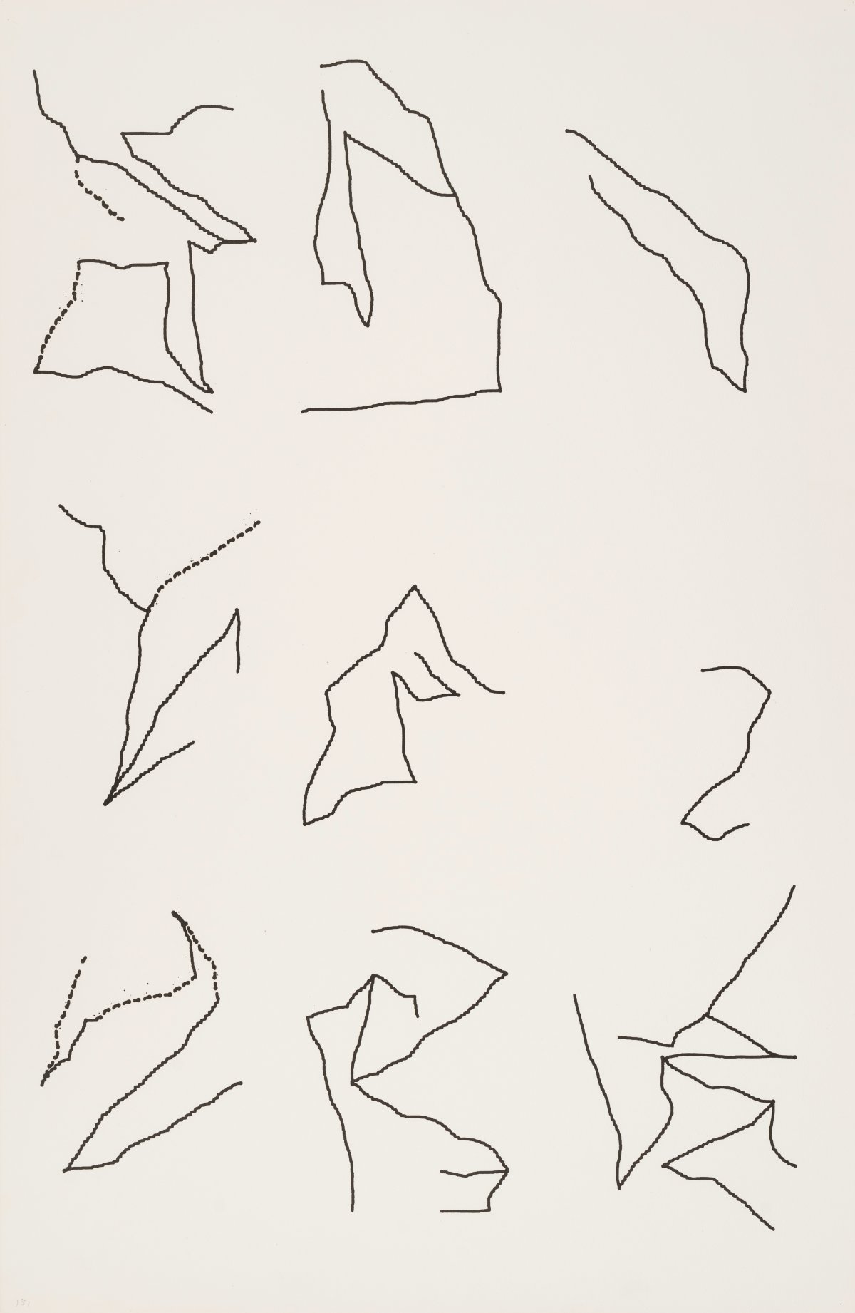 Harold Cohen, Untitled (i23-3578), 1972