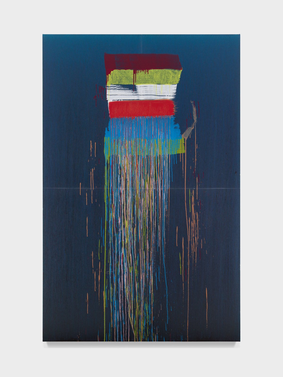 Pat Steir, Garden, 2022-23