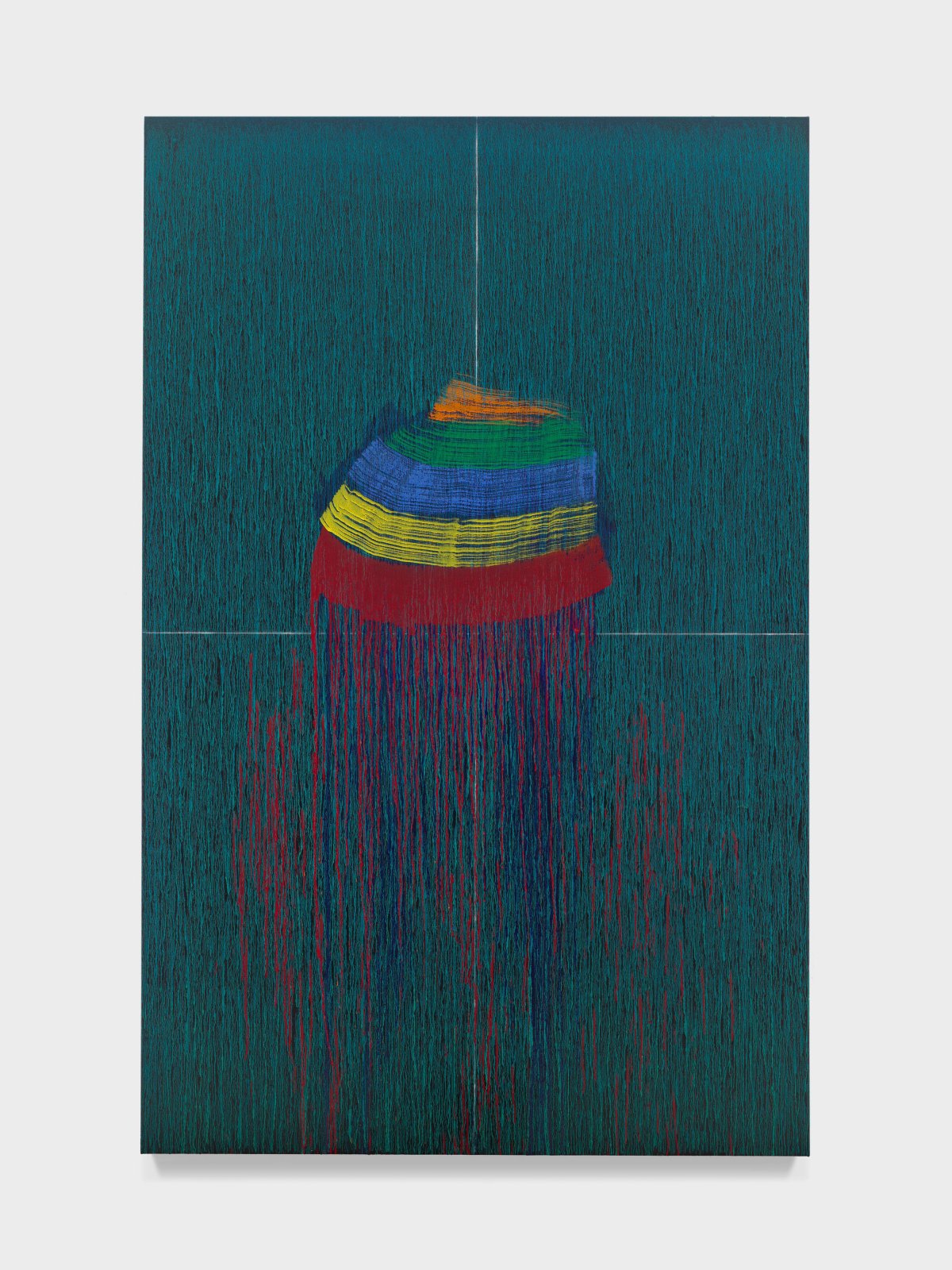 Pat Steir, Friday Circus, 2022-23