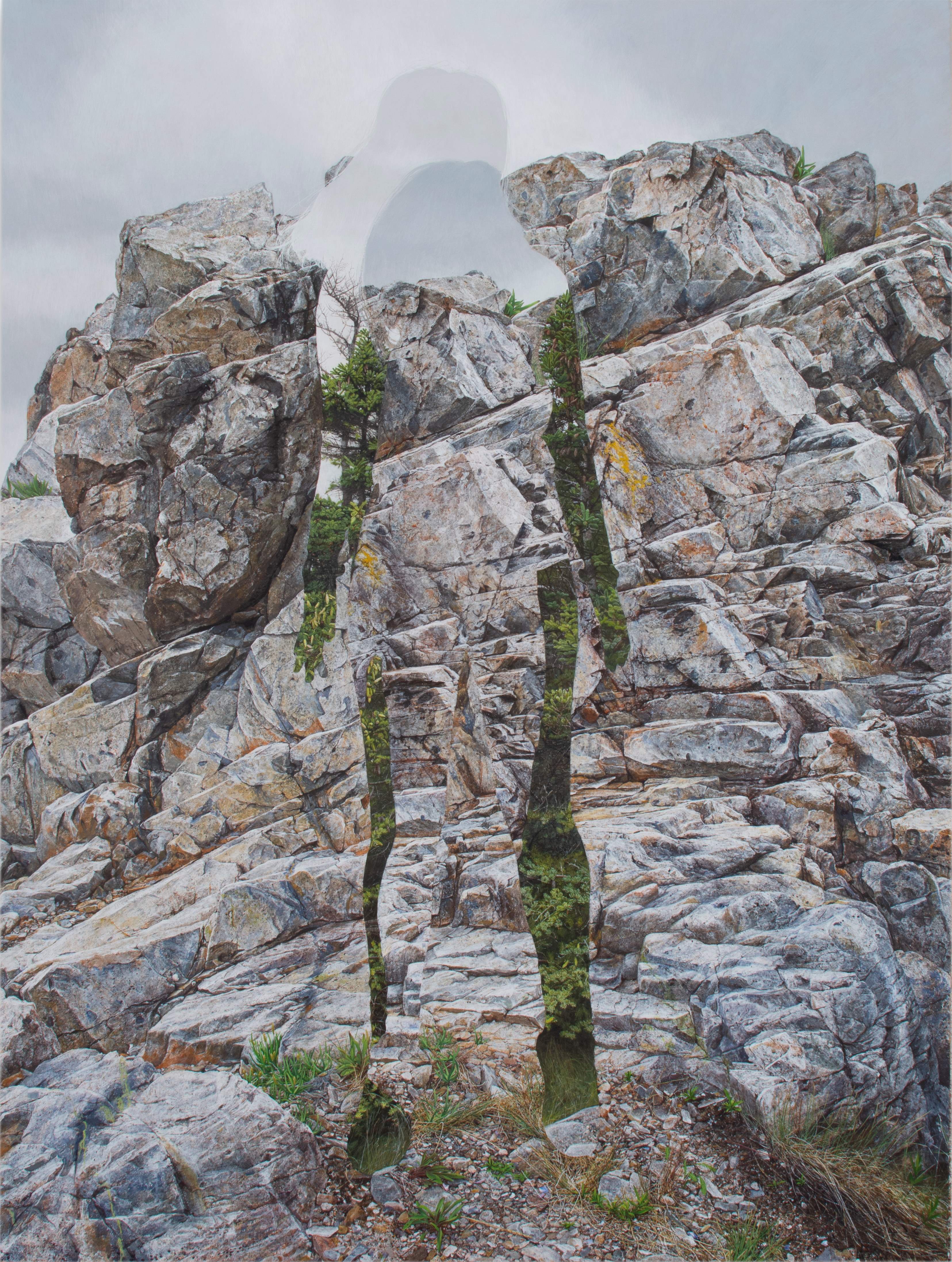 Colin Hunt, Untitled (Gray Rocks), 2023