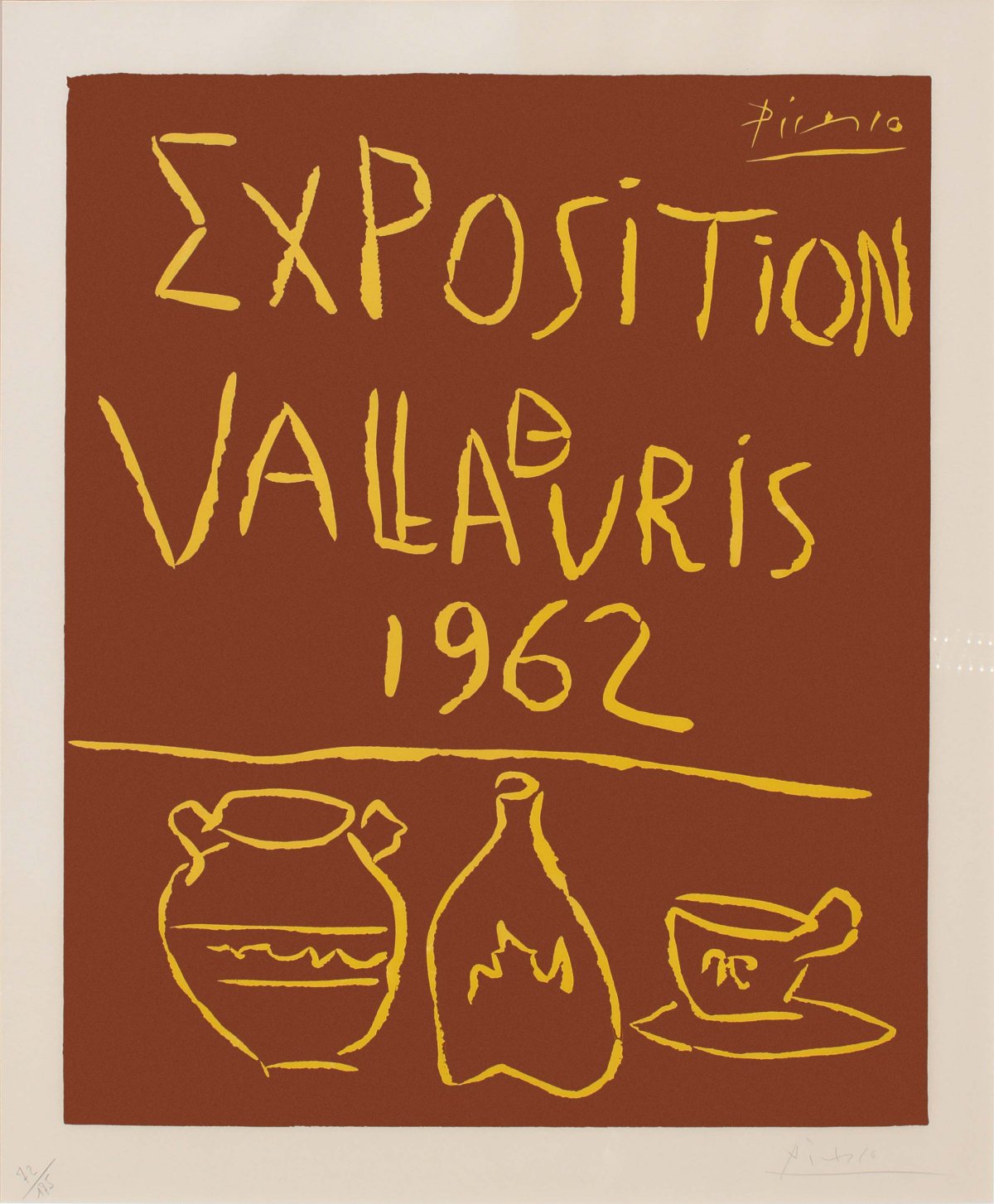 Pablo Picasso, Exposition Vallauris, 1962